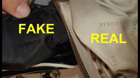 guess original vs fake bag|guess handbags examples.